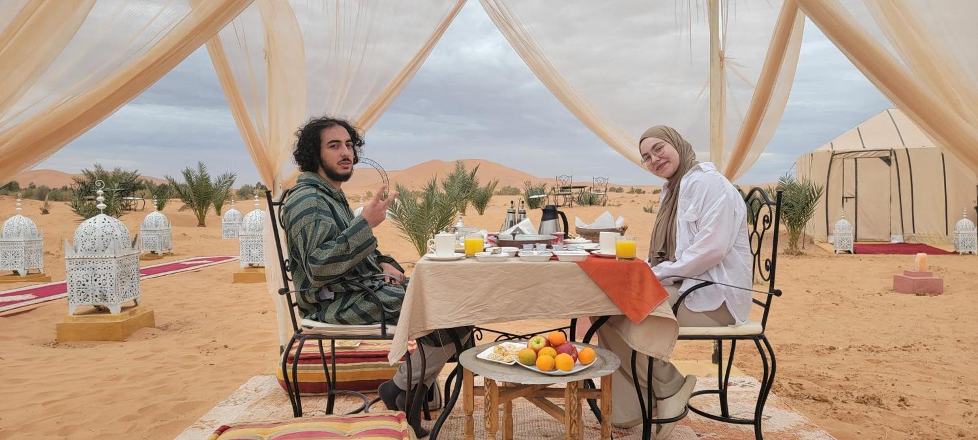 Fox Luxury Desert Camp เมอร์ซูกา ภายนอก รูปภาพ