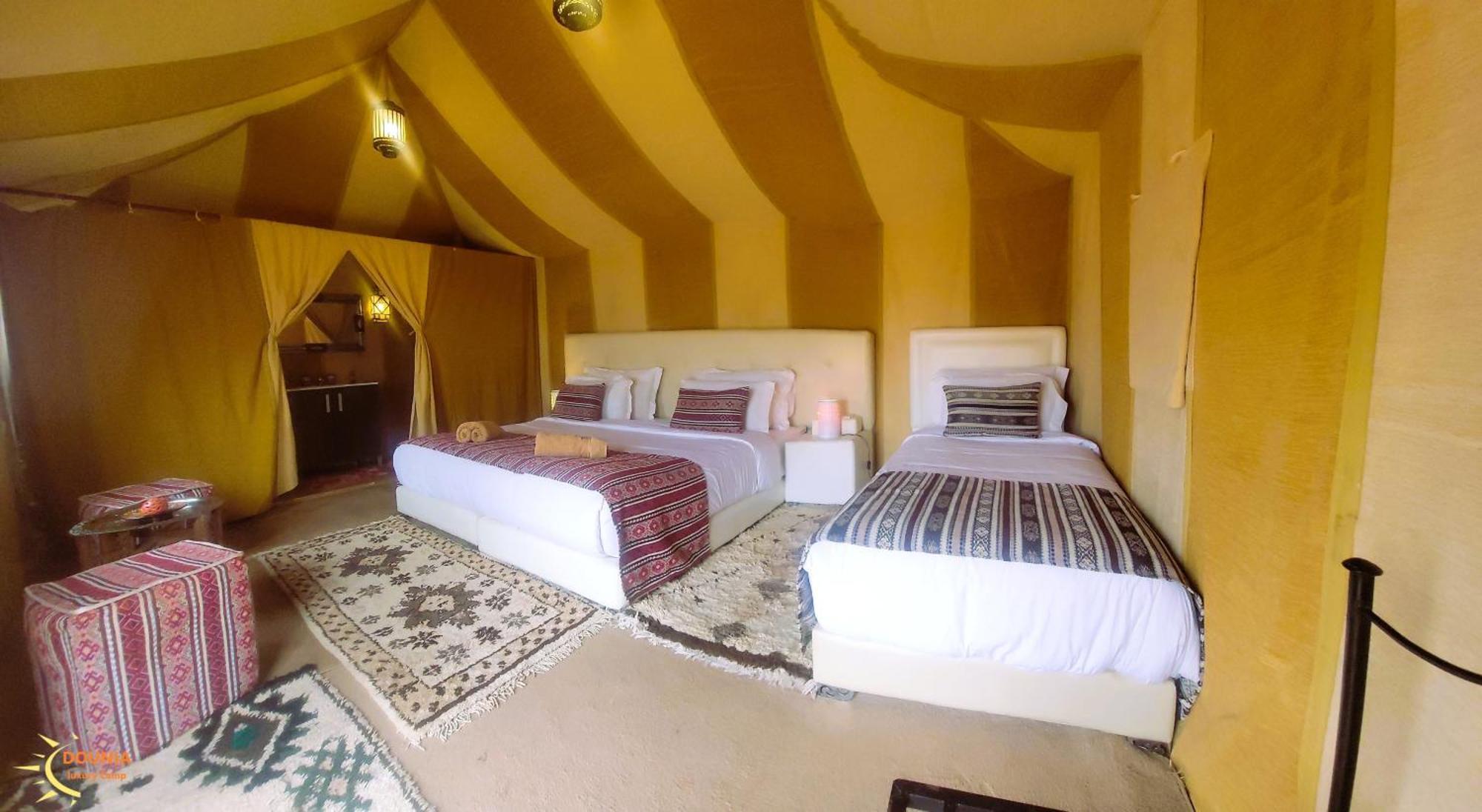 Fox Luxury Desert Camp เมอร์ซูกา ภายนอก รูปภาพ