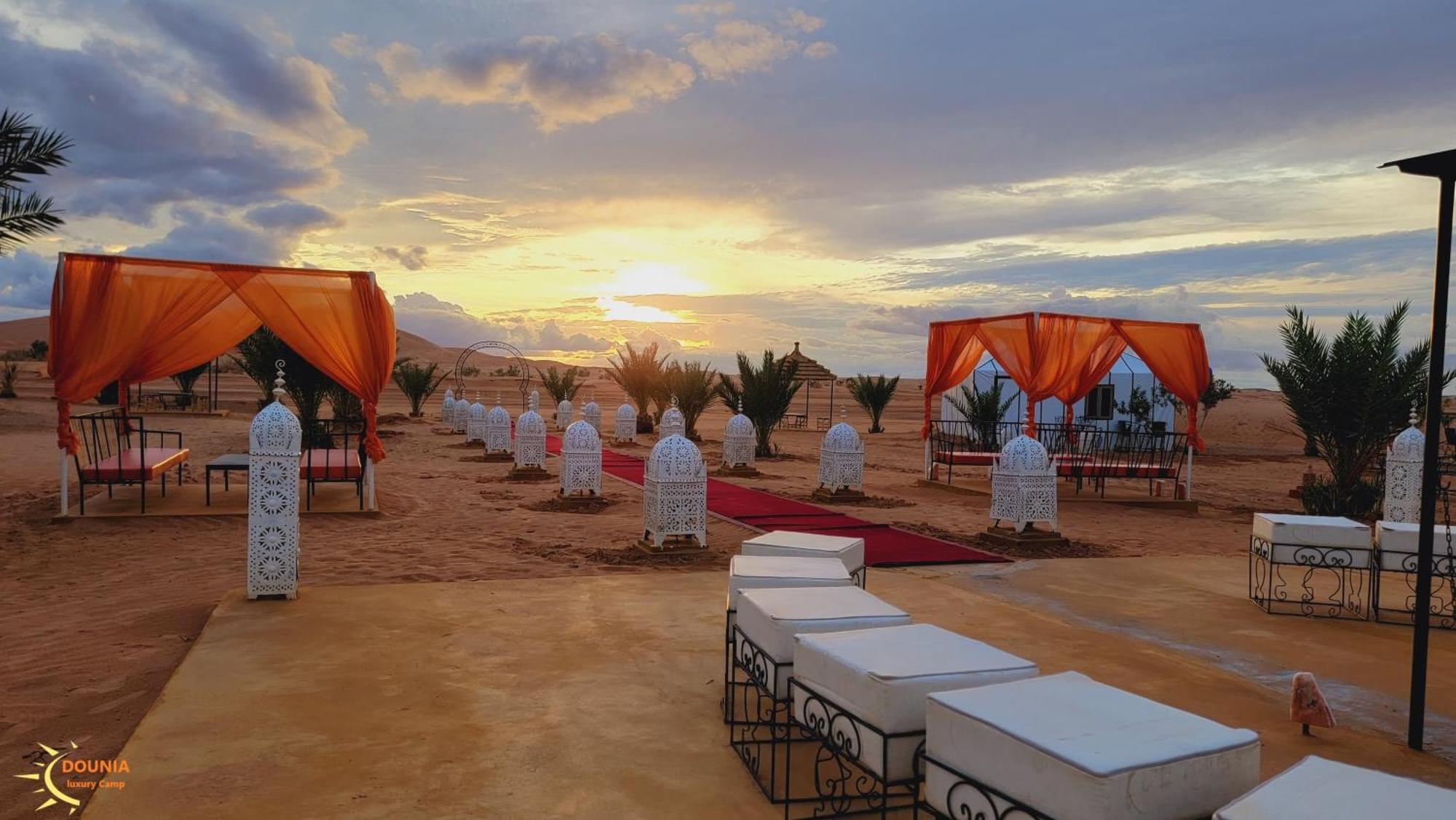 Fox Luxury Desert Camp เมอร์ซูกา ภายนอก รูปภาพ
